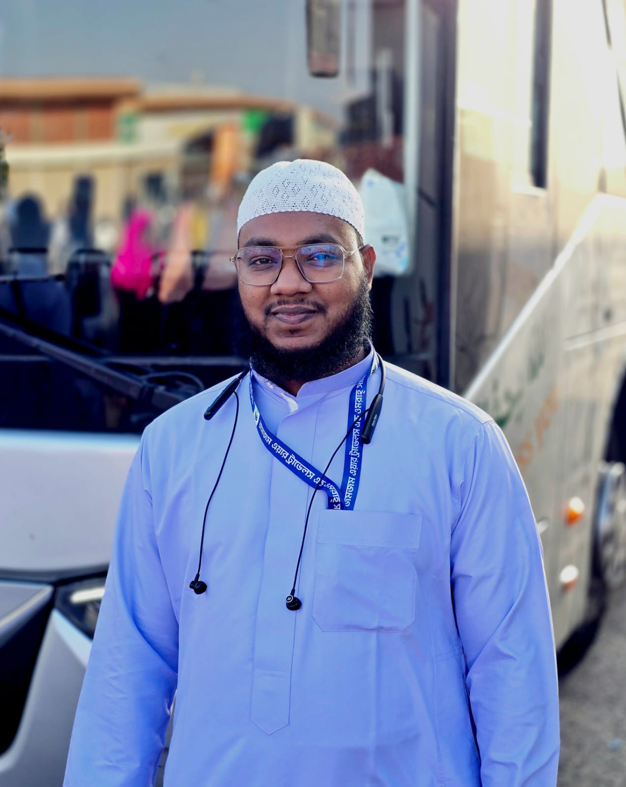 Chairman Sir Is On Duty Of Our Pilgrim Transportation In Saudi Arabia.......